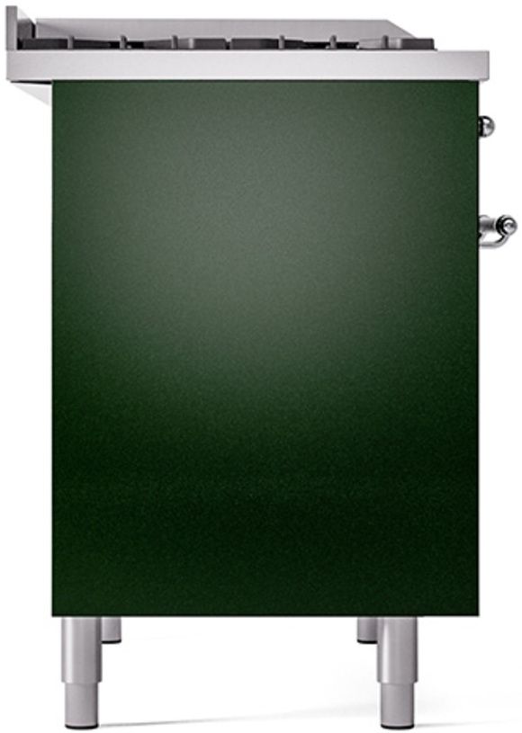 Ilve® Nostalgie II Series 40" Emerald Green Pro Style Dual Fuel Range-3