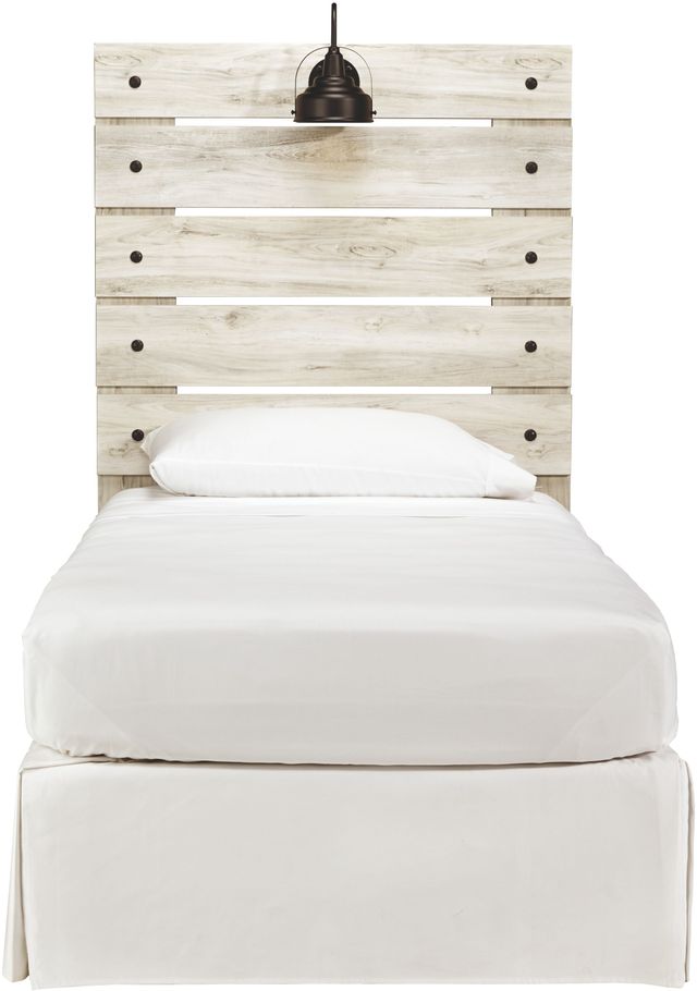 Signature Design by Ashley® Cambeck Whitewash Twin Panel Headboard-1