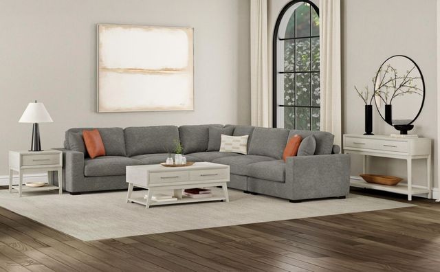 Elements International Westland Almond Sofa Table-1