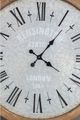 A & B Home Brown/Gray Grant Oversized Wall Clock-4