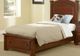 Vaughan-Bassett Hamilton Franklin Cherry Twin Panel Storage Bed-0