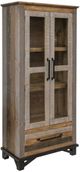 International Furniture Direct Loft Brown Brown/Gray Cabinet-0