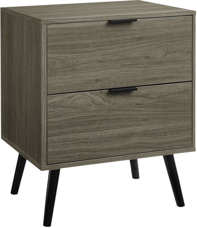 Monarch Specialties Inc. Grey End Table -0