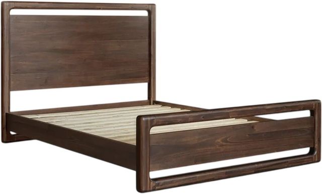 Modus Furniture Sol Brown Spice Queen Platform Bed-2