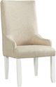 Elements International Stone White Arm Chair-0