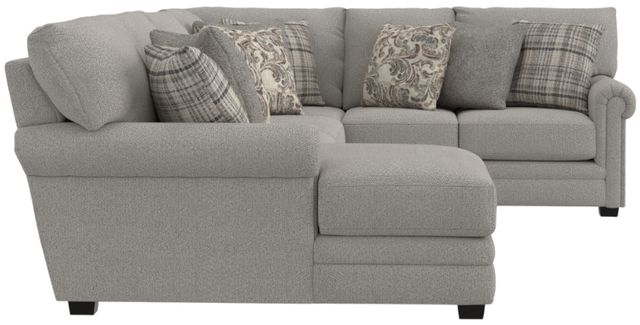 Jackson Furniture Livingston 3-Piece Linen U-Shape Sectional and Chaise-4