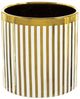 A & B Home Gold Navya Bengal Stripe Planter-1