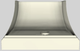 Vent-A-Hood® Designer Series 48" Biscuit Wall Mounted Range Hood-4