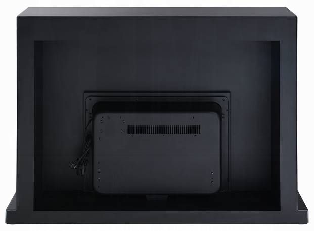 ACME Furniture Drisana Black Mirrored Fireplace-4