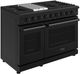 Thor Kitchen L Series 48" Matte Black Pro Style Gas Range-4