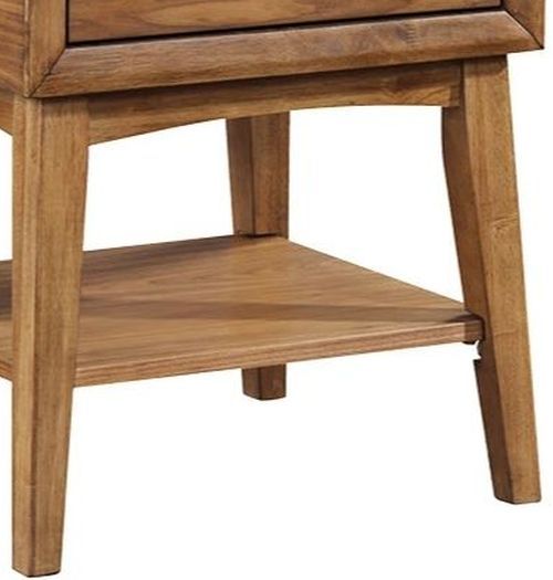 Winners Only® Venice Brown Chairside Table-2
