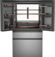 Café™ 36 in. 28.7 Cu. Ft. Platinum Glass French Door Refrigerator-1