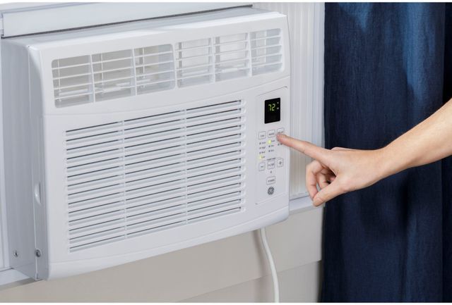 GE® 6,000 BTU White Window Mount Air Conditioner-1