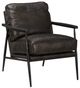 Classic Home Christopher Jet Black Accent Chair-0