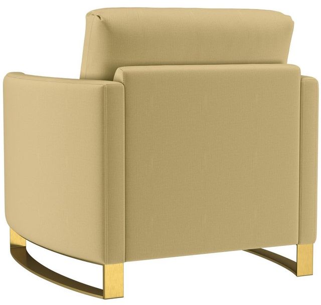 Coaster® Corliss Camel Upholstered Curved Track Arm Chair-4