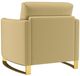 Coaster® Corliss Camel Upholstered Curved Track Arm Chair-4