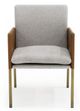VIG Furniture Modrest Pettit Camel/Light Gray Dining Chair-0