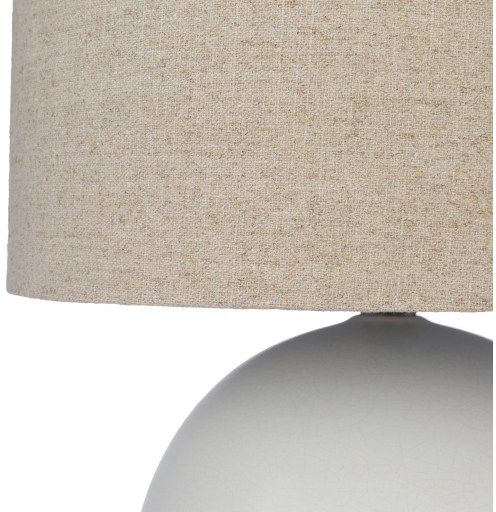 Surya Vogel Light Gray/White Lamp-2