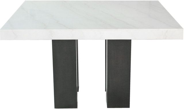 Steve Silver Co. Camila 9-Piece Square Marble Top Dining Set-1