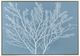 A & B Home Mahana Blue/White Coral Wall Art-1