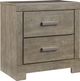 Signature Design by Ashley® Culverbach 4-Piece Gray Full Panel Bed Bedroom Set-4