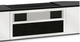 Salamander Designs® Chameleon Miami 247 Warm Gloss White Cabinet with Sony Projector Integrated-1