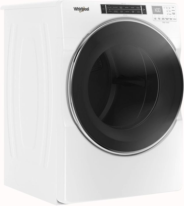 Whirlpool® 7.4 Cu. Ft. White Front Load Gas Dryer-2