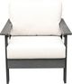 Enclover Hazelnut Black/White Club Chair-1