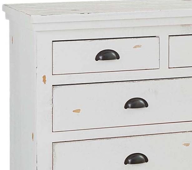 Willow Drawer Dresser Distressed White - Progressive Furniture Willow Drawer Dresser Distressed White - Progressive Furniture
