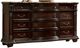 Furniture of America® Fromberg Brown Cherry Dresser-0
