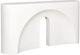 Vanguard® Furniture Dorian White Stone Outdoor Console Table-0