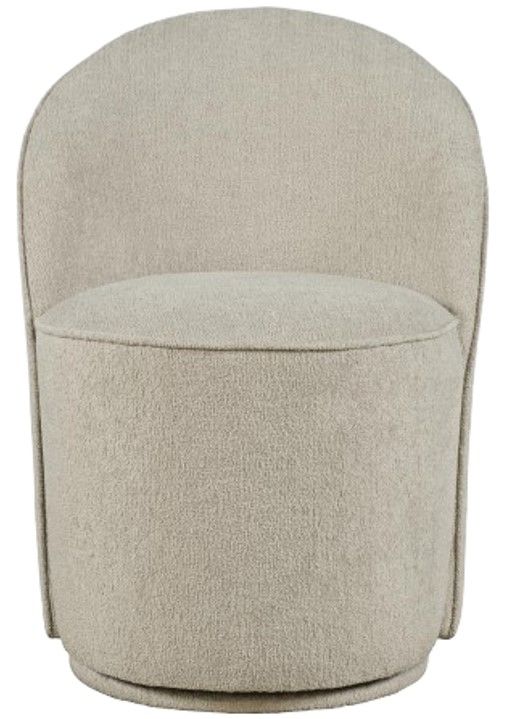 Jofran Inc. Urban Archive Landon Gray Swivel Dining Chair-2