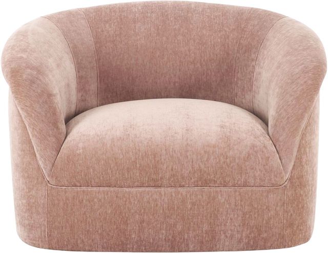 Moe's Home Collection Thora Blush Lounge Chair-1