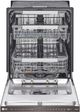LG 24" PrintProof™ Black Stainless Steel Built In Dishwasher with QuadWash® Pro, TrueSteam® and Dynamic Dry®-3