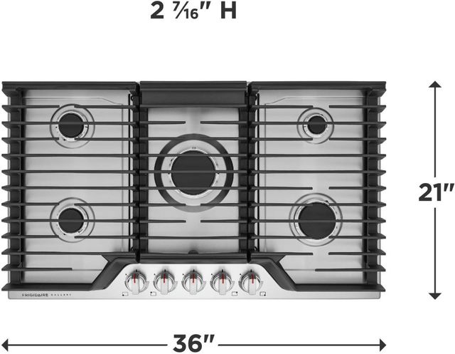 Frigidaire Gallery® 36" Stainless Steel Gas Cooktop-10
