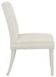 Fairfield® Customizable Entree Dining Straight Short Back Dining Chair with Linen Legs-2