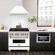ZLINE Autograph Edition 36" White Matte Wall Mounted Range Hood-1