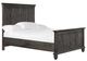 Magnussen Home® Calistoga Weathered Charcoal Queen Panel Bed-0