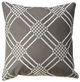 Furniture of America® Bess Dark Gray Throw Pillow-0