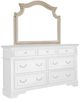 Signature Design by Ashley® Realyn Chipped White Bedroom Mirror-1