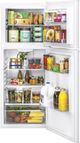 Haier 24" 9.8 Cu. Ft. White Top Freezer Refrigerator-2