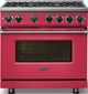 Viking® 7 Series 36" Valentine Pro Style Natural Gas Range-2