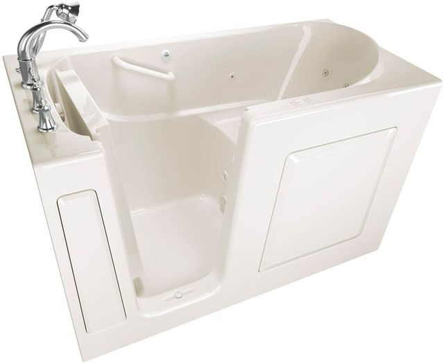 American Standard Value Series Linen Alcove Walk-In Combination Bathtub-0