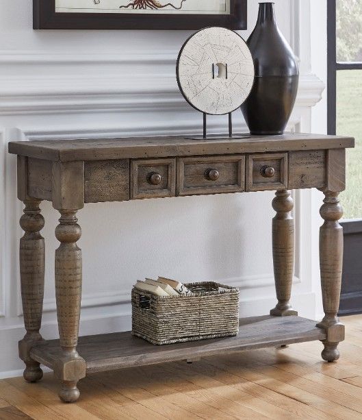 Null Furniture Aria Gray Wash Media Console-1
