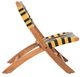 Zuo® Modern Sunbeam Multicolor Wood Outdoor Lounge Chair-2