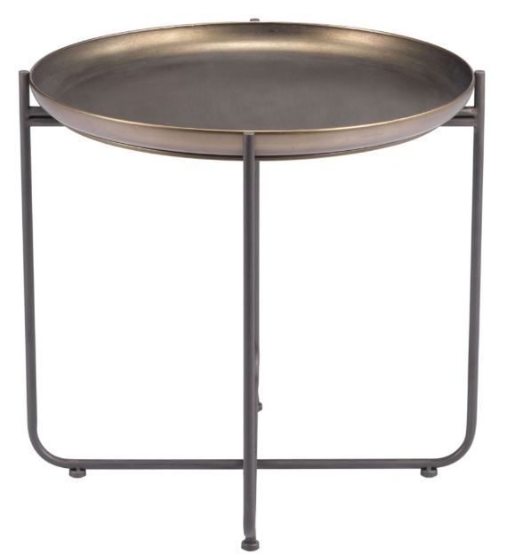Zuo® Modern Bronson Bronze Side Table-2