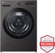 LG Black Steel Front Load Washer & Gas Dryer Laundry Pair-3