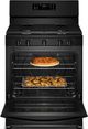 Whirlpool® 30” Black Freestanding Gas Range with Crispy Mode and Griddle Zone-1