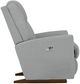 La-Z-Boy® Sparrow Bluestone Power Rocking Recliner with Headrest-1