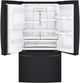 GE® 36" 27.8 Cu. Ft. Black Slate French Door Refrigerator-2